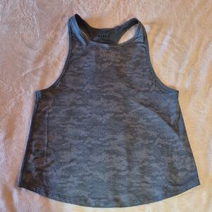 Blue Camo Tank Top